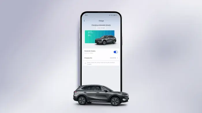 Fitur Aplikasi Geely Always Charged